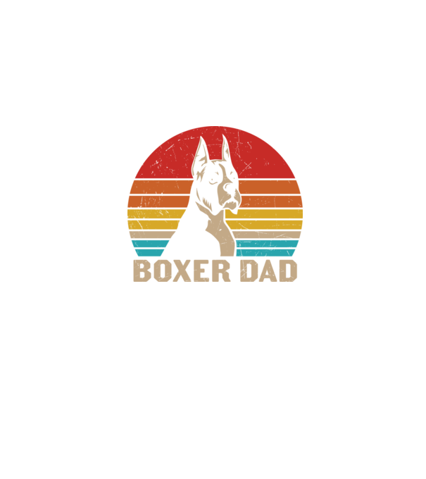 Boxer dad minta farmerkék pólón