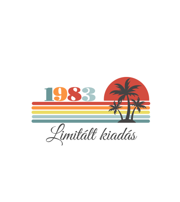 1983 minta fehér pólón
