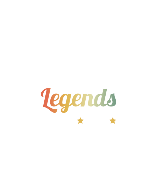 Legends were born in 1973 minta fekete pólón
