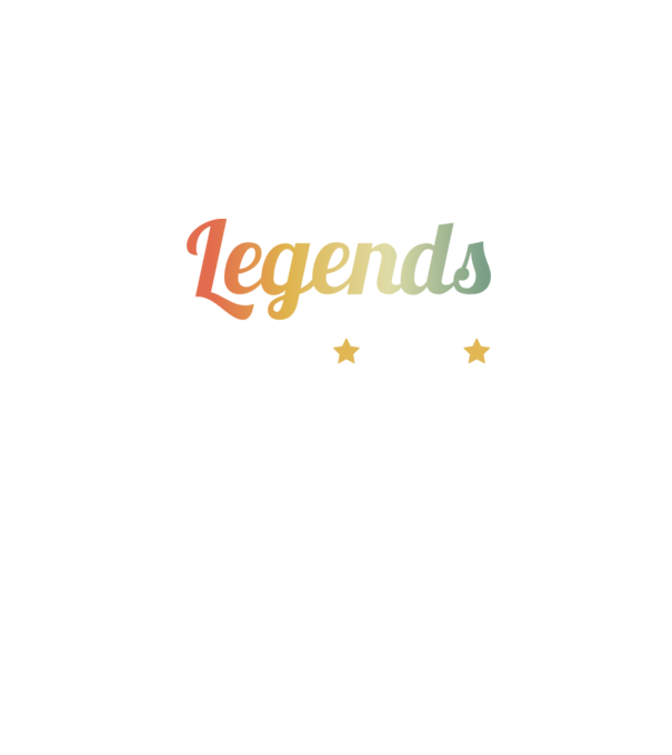 Legends were born in 1970 minta farmerkék pólón