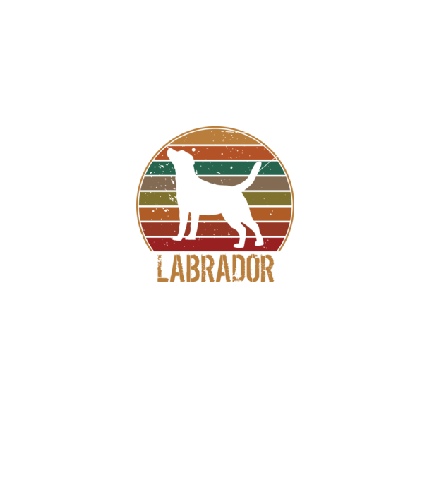 Labrador minta farmerkék pólón