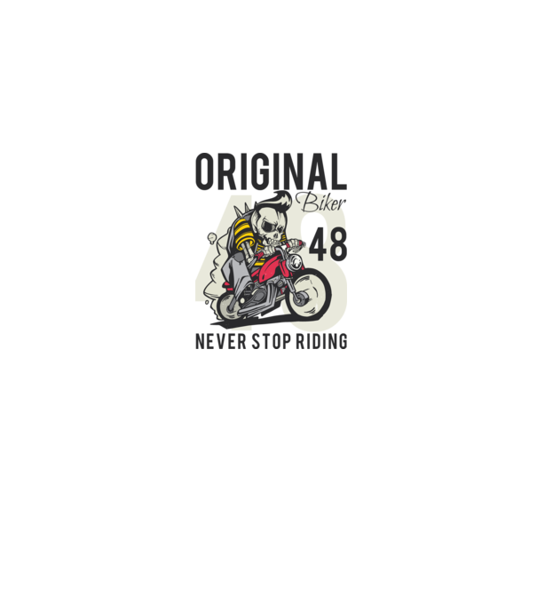 Original biker 48 minta szürke pólón