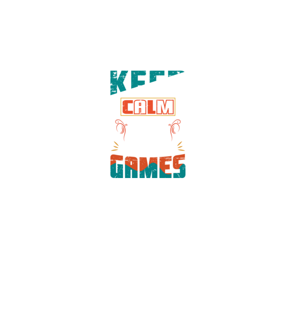 Keep Calm minta fekete pólón