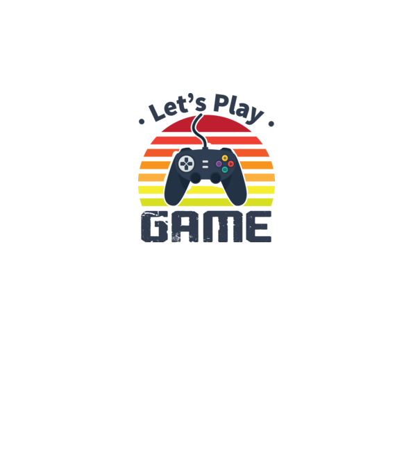 Game minta fehér pólón