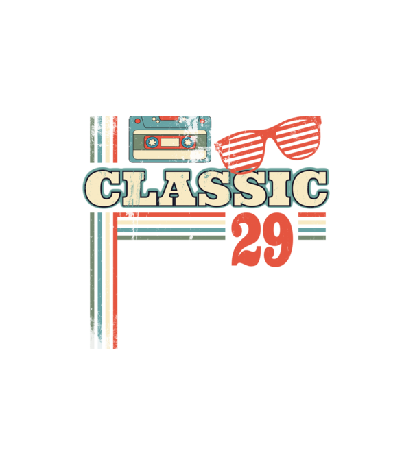 Classic 29 minta fehér pólón