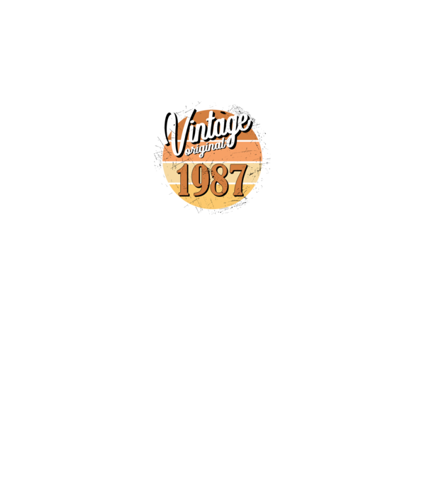 Vintage original 1987 minta fekete pólón