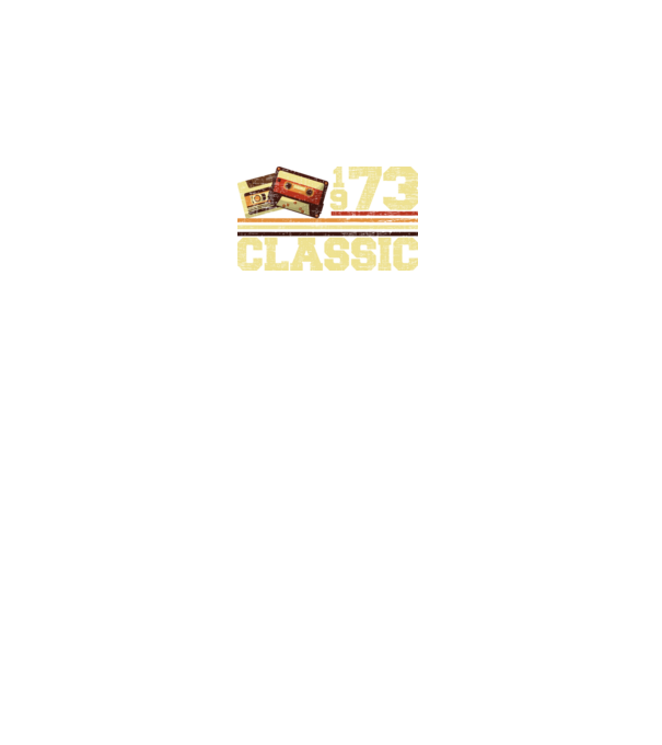 Classic 1973 minta fekete pólón