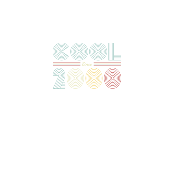 Cool since 2000 minta fekete pólón