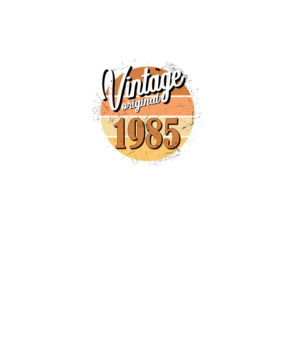 Vintage original 1985 minta fekete pólón