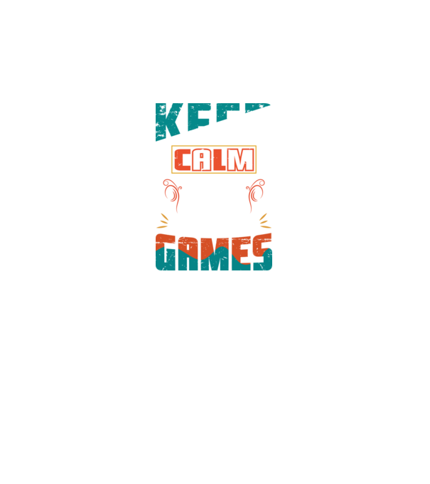 Keep Calm minta fekete pólón
