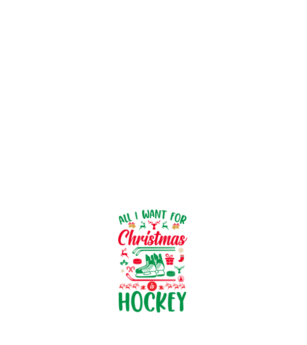All I want for Christmas is hockey minta sötétkék pólón
