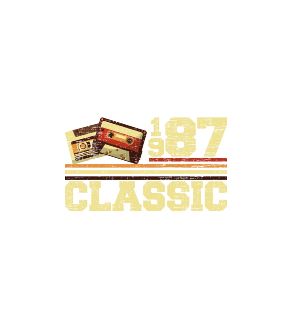 Classic 1987 minta fehér pólón
