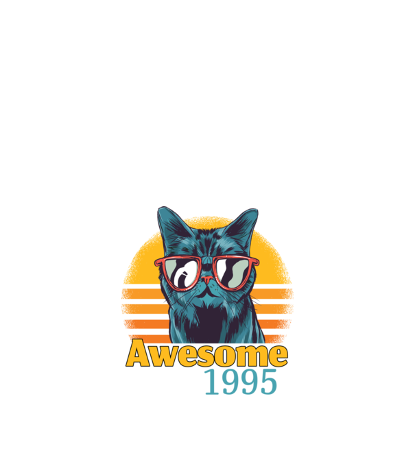 Awesome since 1995 minta fekete pólón