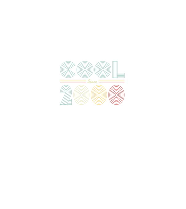Cool since 2000 minta fekete pólón