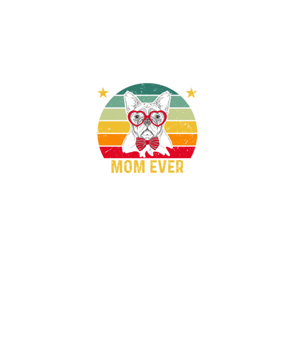 Best dog mom ever minta türkiz pólón