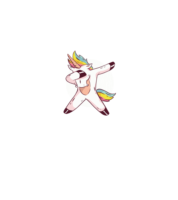 Unicorn minta szürke pólón