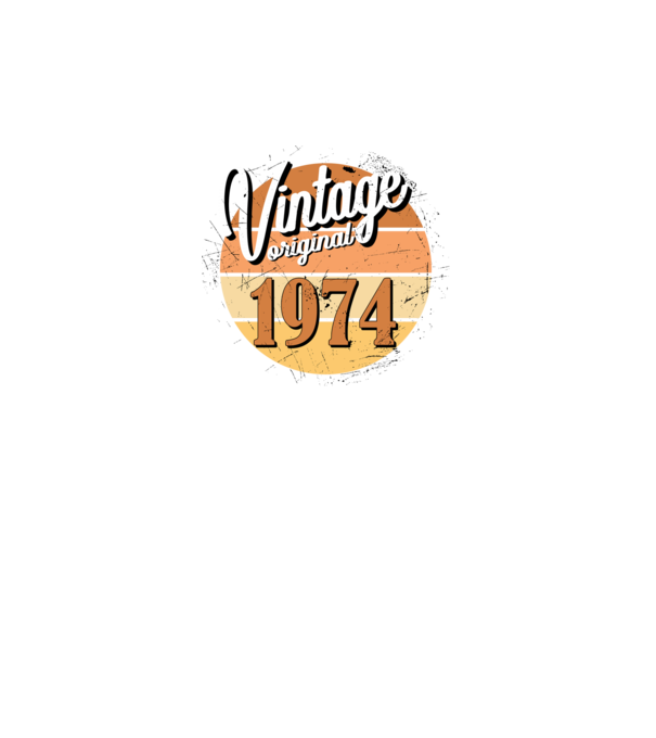 Vintage original 1974 minta fekete pólón