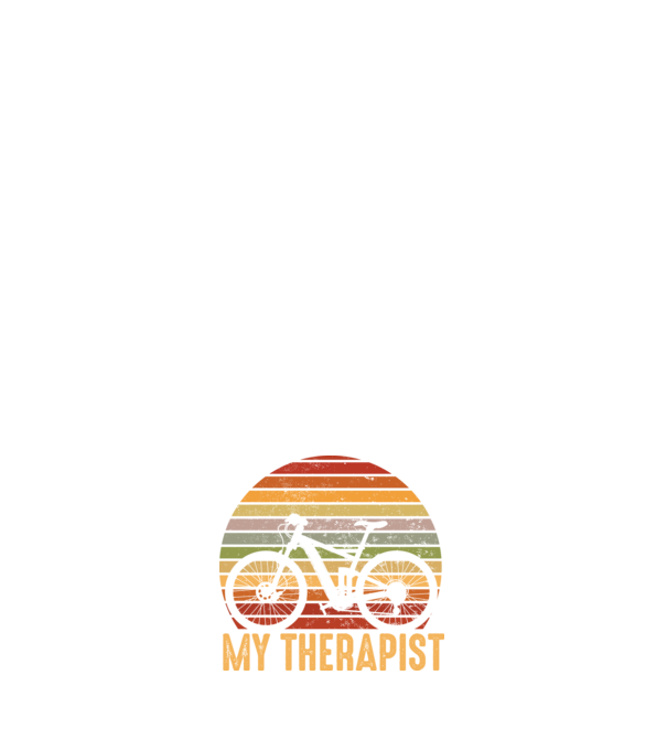 My Therapist minta fehér pólón