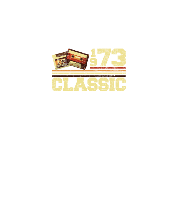 Classic 1973 minta fekete pólón