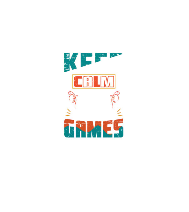 Keep Calm minta fekete pólón
