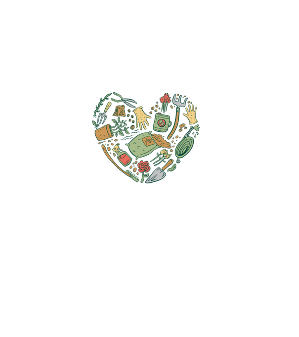 10717-Gardentools-Heart-tshirt-PR_t-shirt minta homokszín pólón