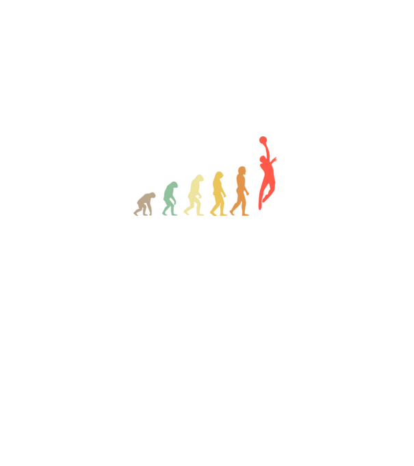 Kosaras evolúció minta szürke pólón