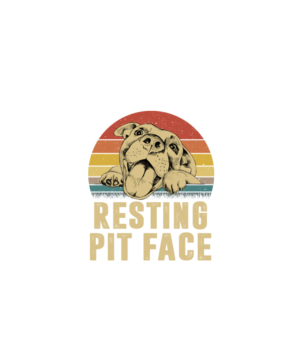 Pitbull minta fekete pólón