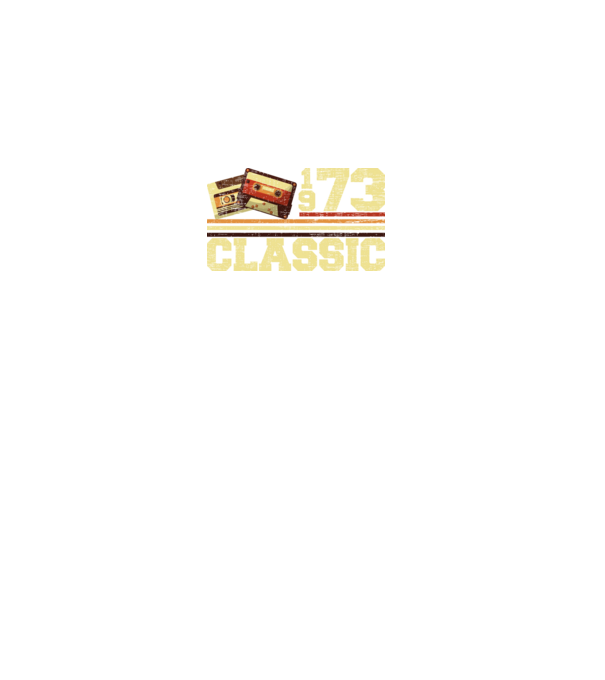 Classic 1973 minta fekete pólón