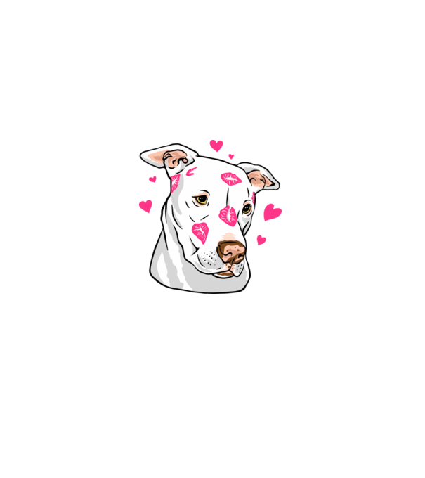 ARANYOS PITBULL minta fehér pólón