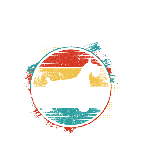Schnauzer minta fehér pólón