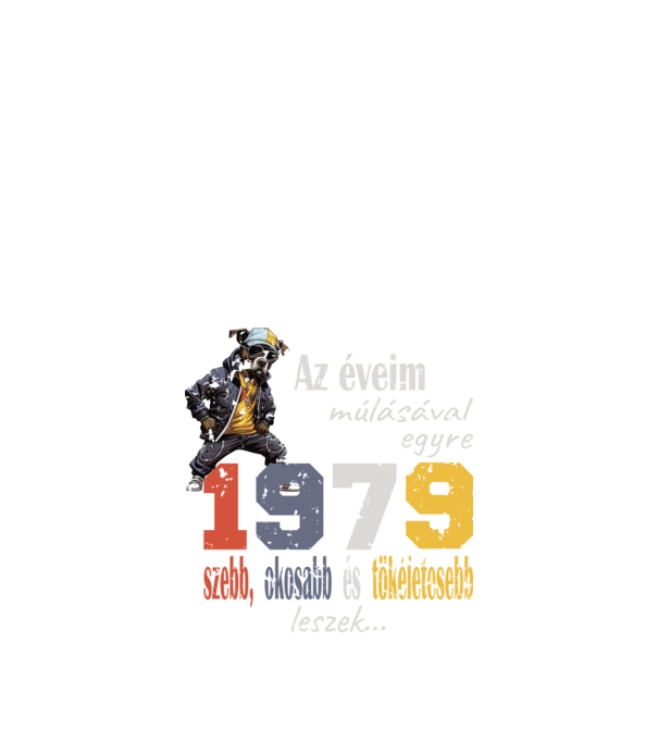 1979 minta fekete pólón