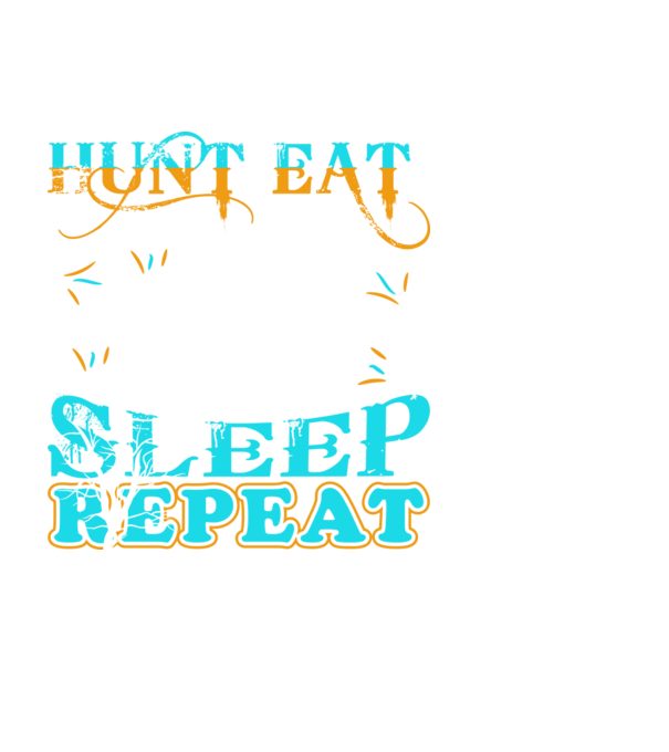 Vadászat minta fekete pólón