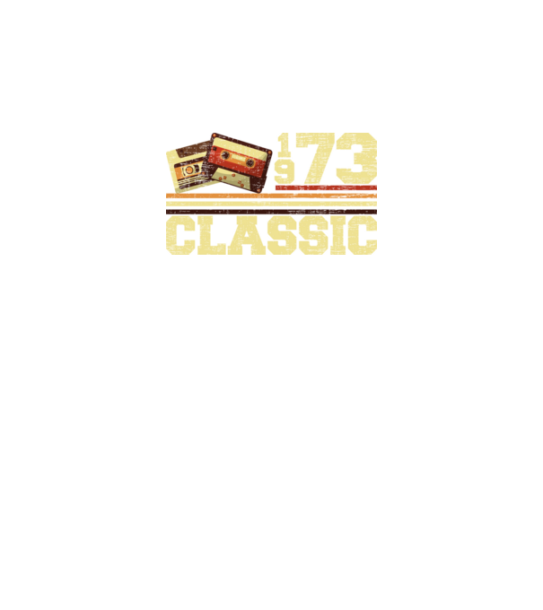 Classic 1973 minta fekete pólón