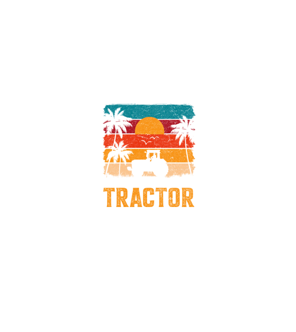 Traktor minta fekete pólón