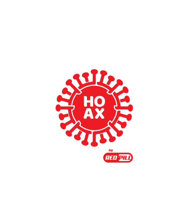 HOAX_by_RedPill minta fekete pólón