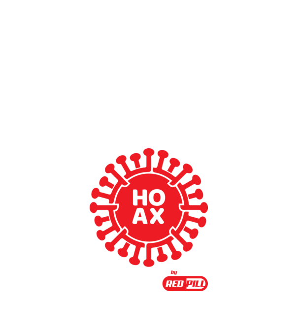 HOAX_by_RedPill minta fekete pólón