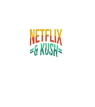netflix and kush minta világos rózsaszín pólón