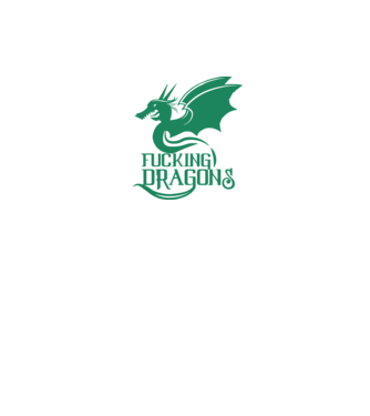 F*cking dragons minta fekete pólón