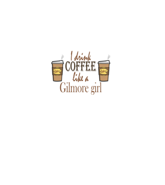 Gilmore Girls - I drink coffee minta homokszín pólón