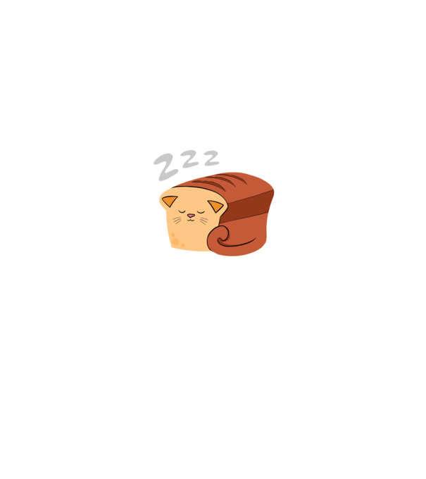 BREAD CAT - fekete minta fekete pólón