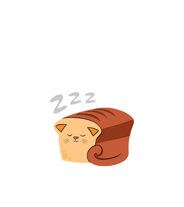 BREAD CAT - fekete minta fekete pólón