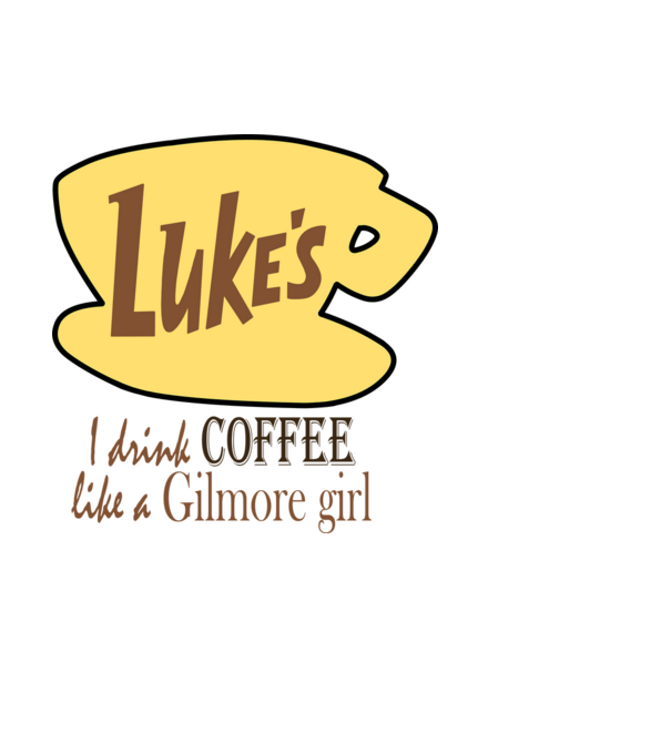 Gilmore Girls - Luke's minta világoskék pólón