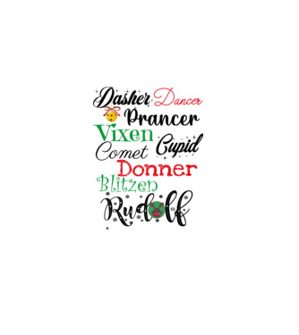 Deers minta fehér pólón