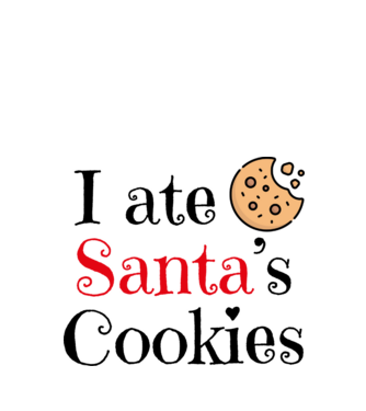 Christmas Cookies minta fehér pólón
