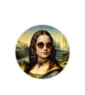 sTeAmPuNk MoNa| ModerneImageArt | MIA  minta fehér pólón