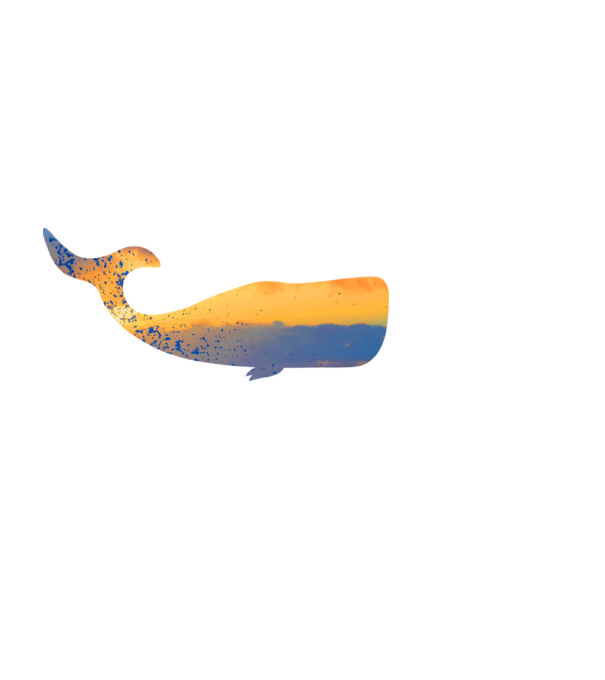 wHaLe weLL | ModerneImageArt | MIA minta fekete pólón