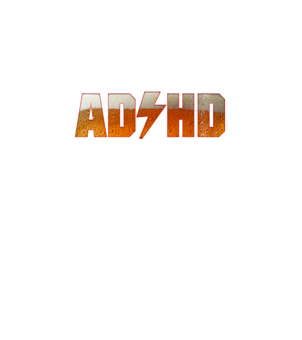 ADHD | ModerneImageArt | MIA minta fekete pólón