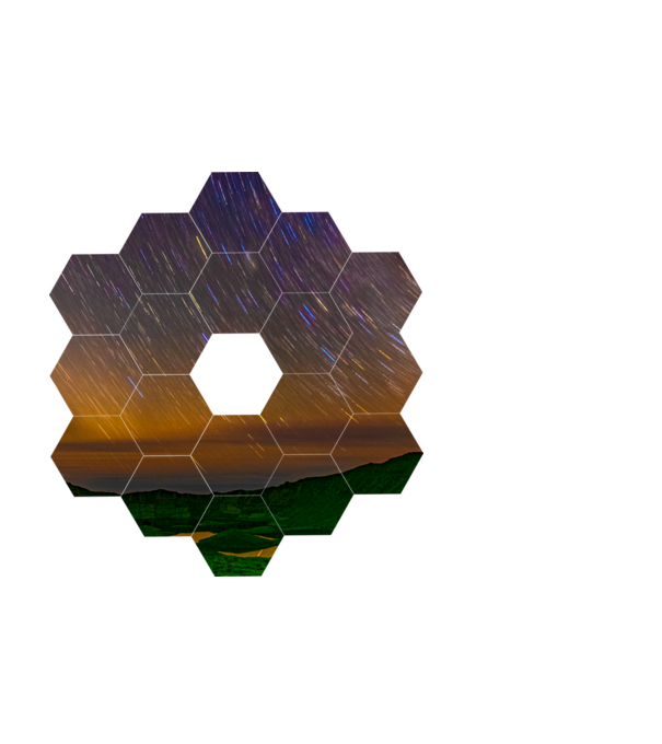 HeXagOn CaLderA | ModerneImageArt | MIA minta fehér pólón