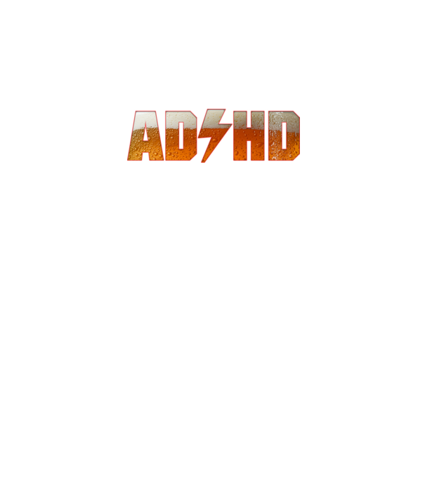 ADHD | ModerneImageArt | MIA minta fekete pólón