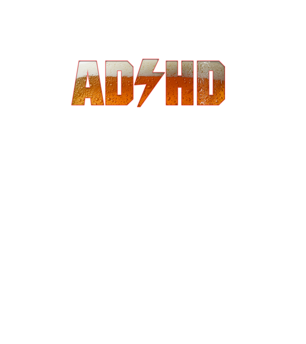ADHD | ModerneImageArt | MIA minta fekete pólón
